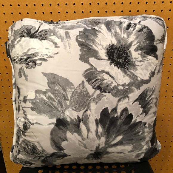 Tahari Home Floral Throw Pillow - Picture 2 of 5